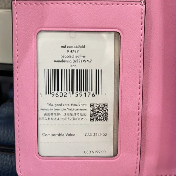 Kate Spade Lena Medium Bifold Wallet
Mandawilla
NWT - Picture 10 of 16